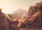scene from Last of the Mohicans (nn03) Thomas Cole